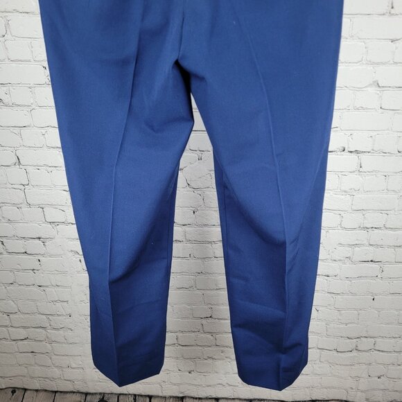 Defense Logistics Agency Marine Corps Blue Wool Blend Trousers Pants 29R (29x31) - Picture 8 of 14